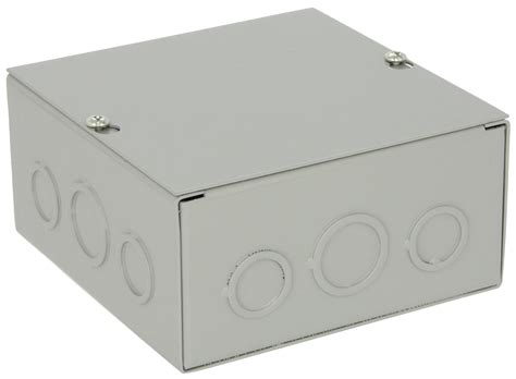 4x4 junction box knockouts|large junction box with knockouts.